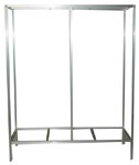 Placard de culture Florarium Aluminium:Armature ALU - 115 x 39 x h=160 cm