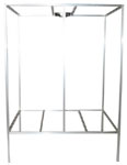 Placard de culture Florarium Aluminium:Armature ALU - 115 x 106 x h=200 cm