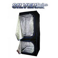 Tente Silver-Box / Silver-Box-Twin:Chambre de culture Silver Box Twin 80 - 80x80xh=200 cm