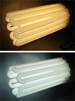 Kit Lampe Eco CFL - Envirolite : Kit Envirolite 2x125 W - Croissance et Floraison