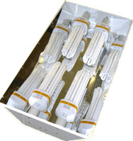 Kit Lampe Eco CFL - Envirolite:Kit Envirolite - Reflecteur Quadruple - Sans Ampoule