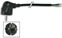 Cable / Fusible : Cable Secteur 1,5 m avec Fiche Male 2P+T