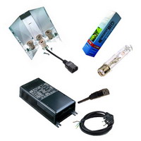 Kit Lampe HPS / MH - Standard:Kit Lampe DUO ETI MH / HPS - Classe 2 COMBIKIT - 600 W - Ampoule MH Basic