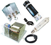 Kit Lampe HPS / MH - Standard:Kit Lampe DUO ETI MH / HPS - Classe 1 - 1000 W - Ampoule MH - Basic