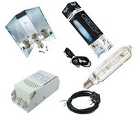 Kit Lampe HPS / MH - Standard:Kit Lampe DUO ETI MH / HPS - Classe 1 - 600 W - Ampoule MH - Basic