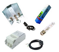 Kit Lampe HPS / MH - Standard:Kit Lampe DUO ETI MH / HPS - Classe 1 - 400 W - Ampoule MH - GIB Growth Spectre