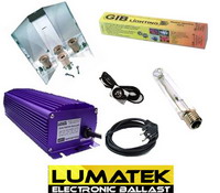 Lampe HPS / MH - Digital:Kit Lampe Digital NXE Lumatek - MH / HPS - 250 W - Ampoule HPS - GIB Flower Spectre