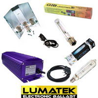 Lampe HPS / MH - Digital:Kit Lampe Digital NXE Lumatek + Dimmer - MH / HPS - 600 W - Ampoule MH Basic + HPS GIB Flower Spectr