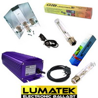 Lampe HPS / MH - Digital:Kit Lampe Digital NXE Lumatek - MH / HPS - 250 W - Ampoule MH Growth Spectre + HPS Flower Spectre