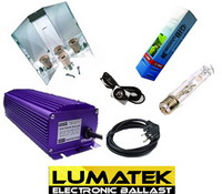 Lampe HPS / MH - Digital:Kit Lampe Digital NXE Lumatek - MH / HPS - 250 W - Ampoule MH GIB Growth Spectre