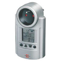 Programmateur horaires / Timer:Appareil de mesure de consommation Electrique - Brennenstuhl - 1000 Watts max