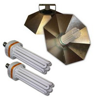 Kit Lampe Eco CFL - Envirolite:Kit Envirolite Silverstar 2x200 W - Croissance + Floraison