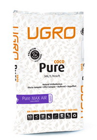 Fibre de coco:Coco U-Gro Pure Max Air - Premium Quality + Trichoderma + 30% Perlite - 50 L