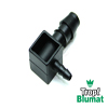 Systme Blumat : Raccord Blumat - Coude 8-3 mm (fin de ligne)
