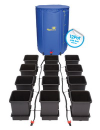 Autopot - easy2grow:AutoPot - 12 Pot System Kit - 12 Pot 15 L + Reservoir 100 L