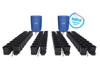 Autopot - easy2grow:AutoPot - 80 Pot System Kit - 80 Pot 15 L + 2 x Reservoir 400 L