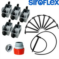 Siroflex:Siroflex - Pack Complet 10 Piquets Goutteurs