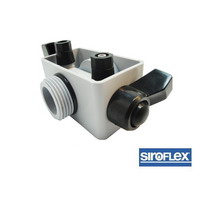 Siroflex:Siroflex - Module Arrosage avec 2 Fixes Tuyaux