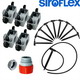 Siroflex : Siroflex - Pack Complet 10 Piquets Goutteurs
