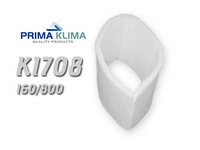 :Pre Filtre Blanc pour Filtre Charbon Prima Klima PRO - K1607 - diam. 160 - 720 m3/h