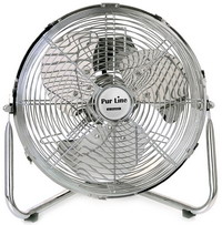 Ventilateur / Brasseur d'air : Brasseur d'air Acier - BLT- diam. 20 cm - 2300 m3/h