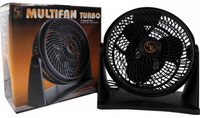 Ventilateur / Brasseur d'air : Brasseur d'air Plastique - Multifan Turbo Eco - diam. 20 cm - 700 m3 / h