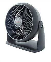 Ventilateur / Brasseur d'air:Brasseur d'air Plastique - Turbo HONEYWELL - diam. 25 cm - 780 m3 / h