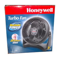 Ventilateur / Brasseur d'air : Brasseur d'air Plastique - Turbo HONEYWELL - diam. 25 cm - 780 m3 / h