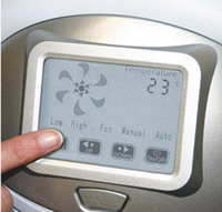Ventilateur / Brasseur d'air : Ventilateur Chauffage Soufflant - ALPATEC - Ecran LCD - 2400 W